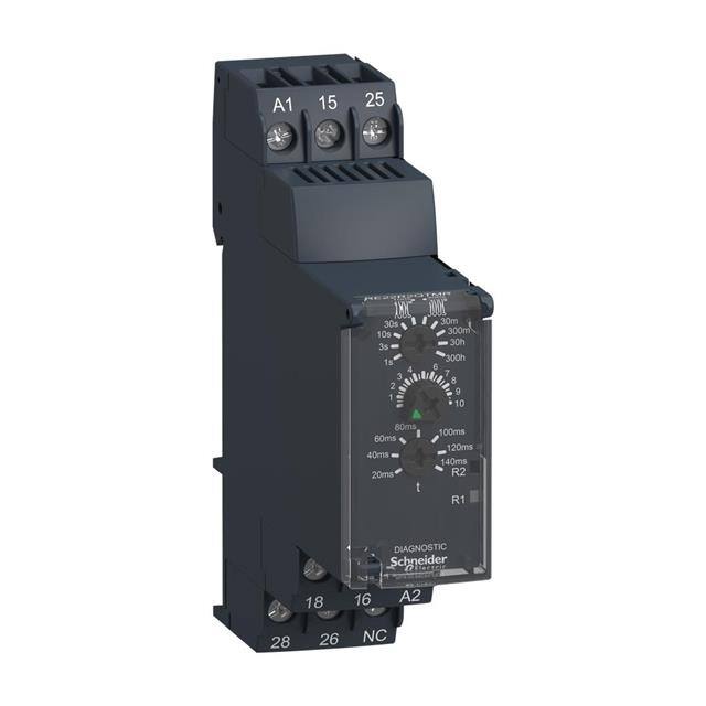 RE22R2QTMR HARMONY, MODULAR TIMING RELAY, 8