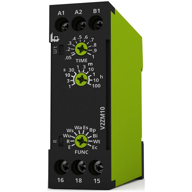 V2ZM10 12-240V AC/DC RELAY TIME DELAY 100HR 8A 250V