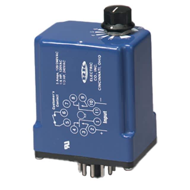 CSB-24A-2-2M RELAY TIME DELAY 2MIN 10A 120V
