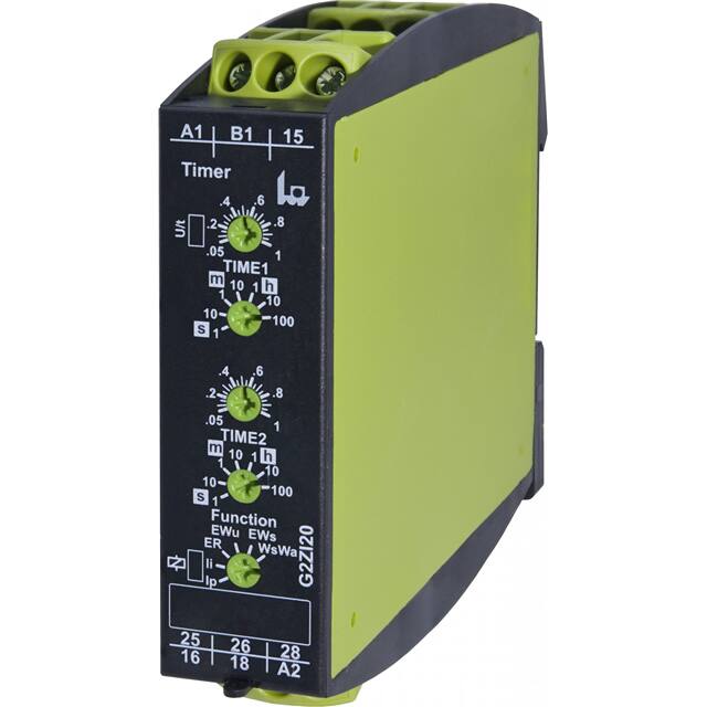 G2ZI20 12-240V AC/DC RELAY TIME DELAY 100HR 5A 250V