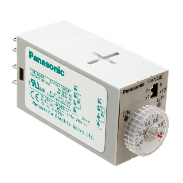 S1DXM-A2C10H-DC24V RELAY TIME DELAY 10HRS 7A 250V
