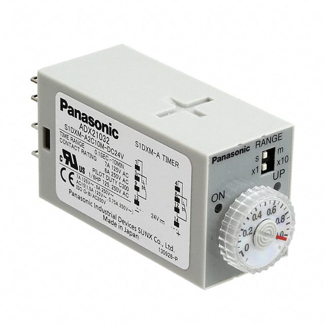 S1DXM-A2C10M-DC24V RELAY TIME DELAY 10MIN 7A 250V