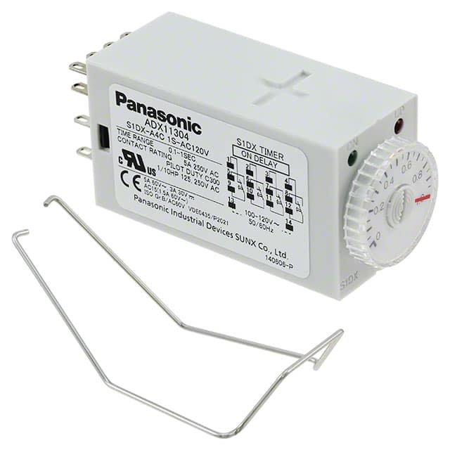 S1DX-A4C1S-AC120V RELAY TIME DELAY 1SEC 5A 250V