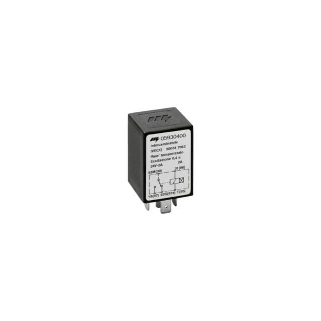 05930400 RELAY FOR TIME-DELAYED ENERG. 0.