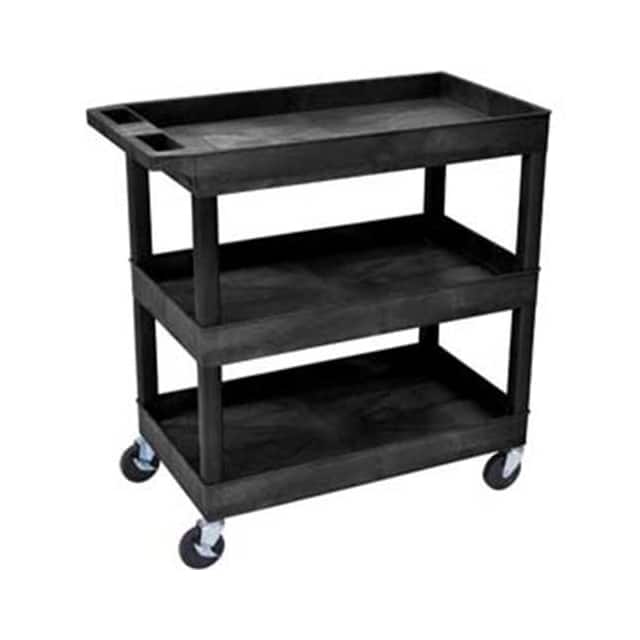 EC111-B E-SERIES 3-SHELF TUB CART, 400 L