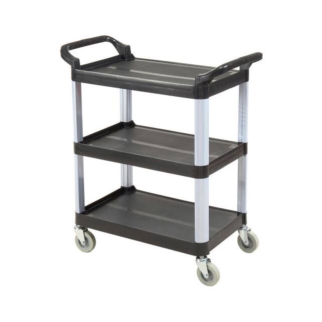 SC12-B 3-SHELF PLASTIC SERVING UTILITY