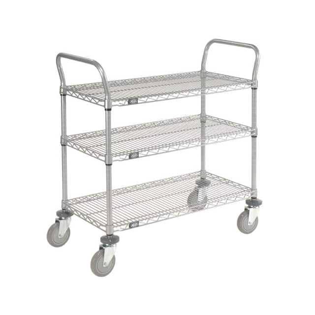 168210 WIRE SHELF UTILITY CART 36X18X38