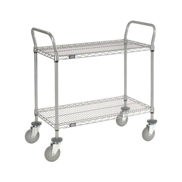 168209 WIRE SHELF UTILITY CART 48X24X38