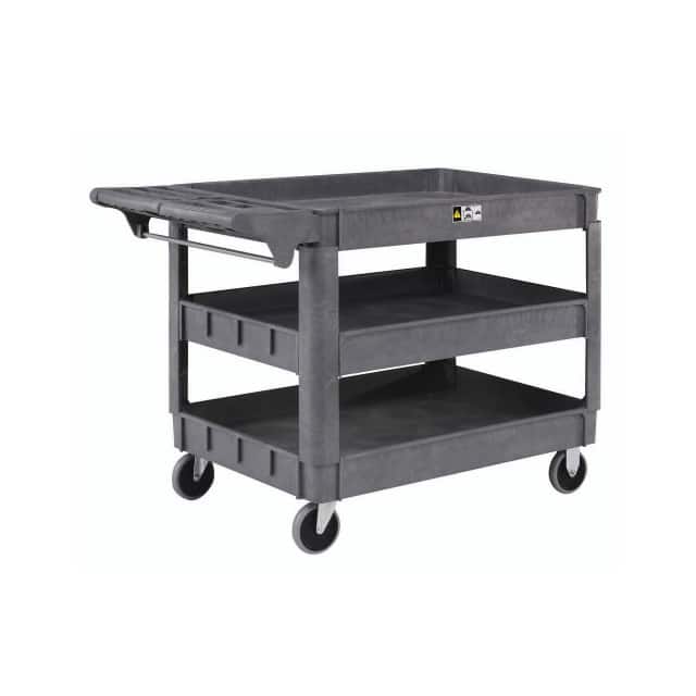 242086 LARGE DELUXE 3 SHELF PLASTIC CAR