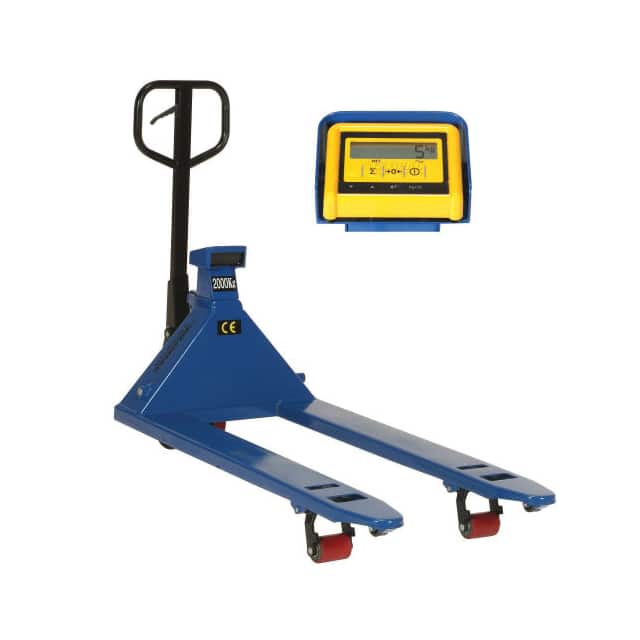 242066 PALLET JACK SCALE TRUCK W/WEIGHT