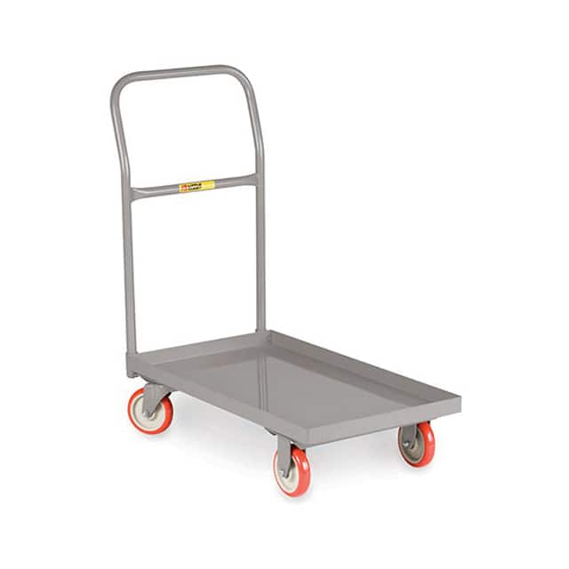 T-710-LU-UPS PLATFORM TRUCKS W/LIP EDGE, 36"L