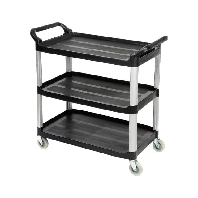 SC13-B 3-SHELF PLASTIC SERVING UTILITY