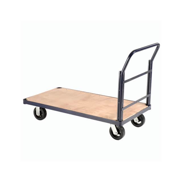 241711 STEEL BOUND PLATFORM TRUCK W/WOO
