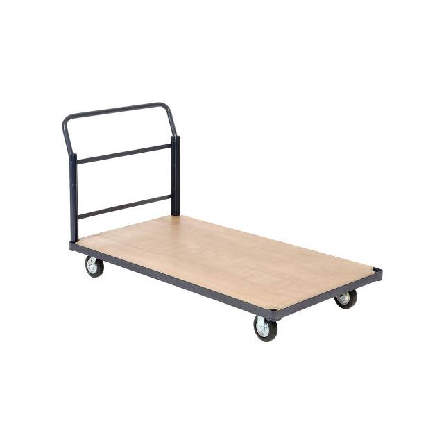 241709 STEEL BOUND PLATFORM TRUCK W/WOO