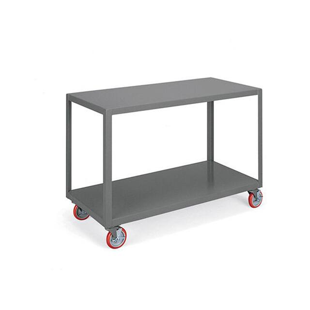 IP-2436-2BRK TWO-SHELF MOBILE TABLES, 36"WX24