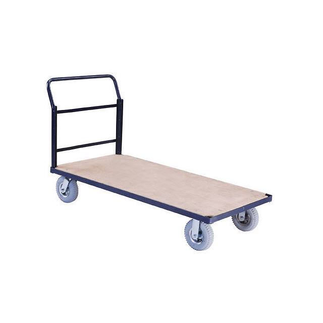 241715 STEEL BOUND PLATFORM TRUCK W/WOO