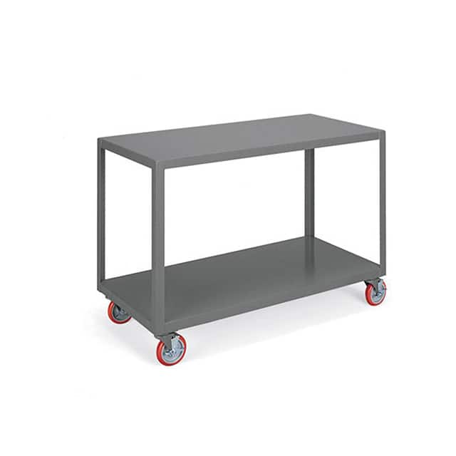 IP-2460-2BRK TWO-SHELF MOBILE TABLES, 60"WX24
