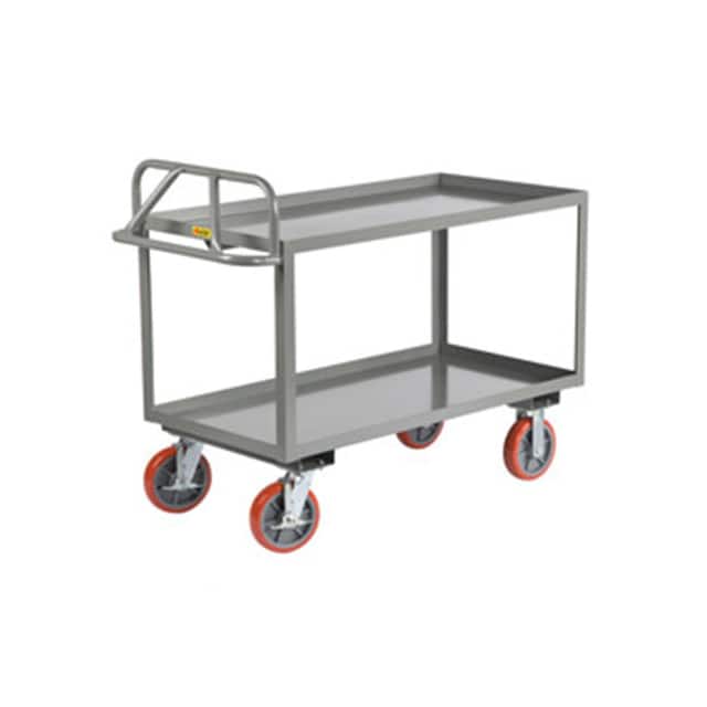 ERGL-3048-8PYBK WELDED SHELF TRUCK, LIP SHELVES,