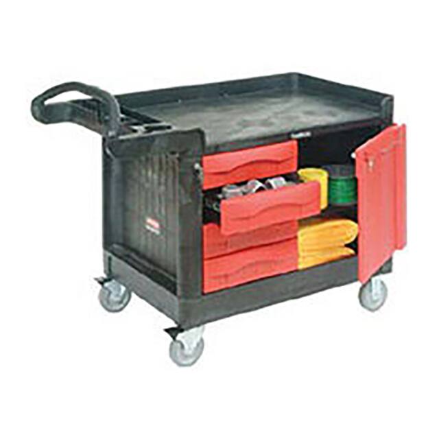 FG453388BLA WORKCENTER, 1 DOOR, 4 DRAWER, 49