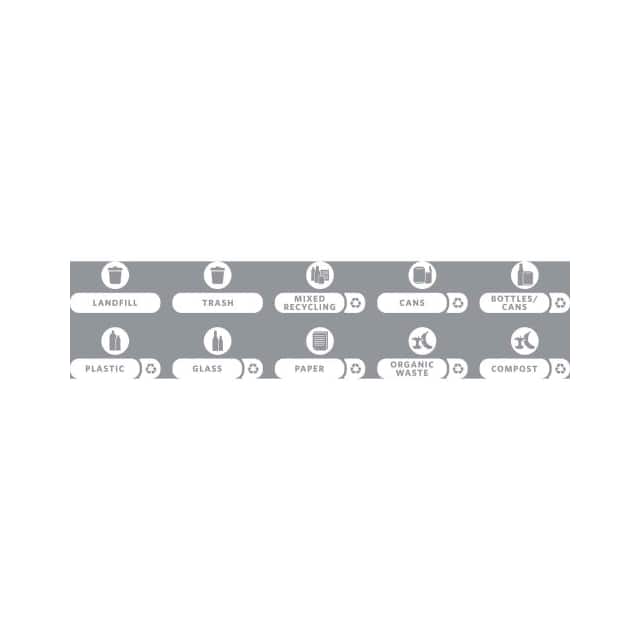 B2246427 WASTE STREAM LABEL KIT D FOR ROL