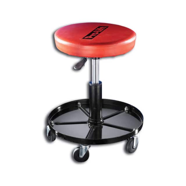 C-3001 PNEUMATIC CHAIR, BLACK/RED