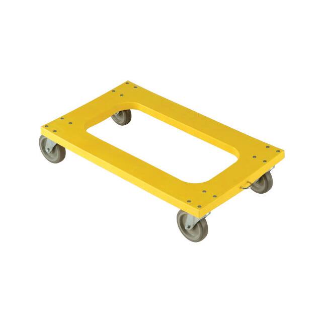 241529 PLASTIC DOLLY W/FLUSH DECK, 5" C