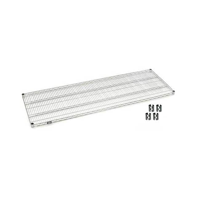 188564A WIRE SHELF WITH CLIPS, 72 X 24