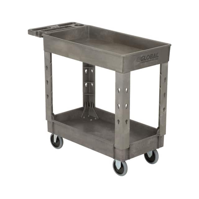 800299 PLASTIC 2 SHELF TRAY SERVICE & U