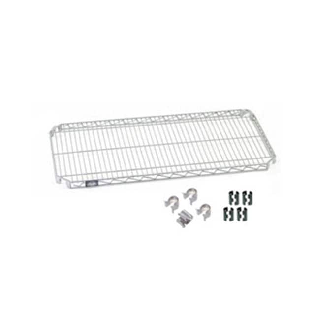 580588A E-Z ADJUST SHELF W/CLIPS & 4 HOO