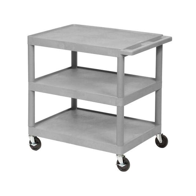 HE34-G PLASTIC SHELF TRUCK 24 X 18 X 32