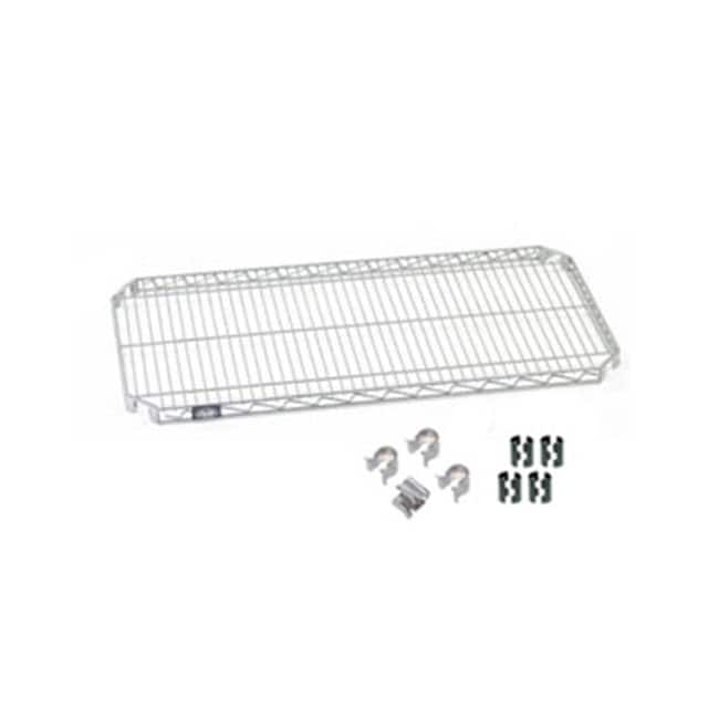 580582A E-Z ADJUST SHELF W/CLIPS & 4 HOO