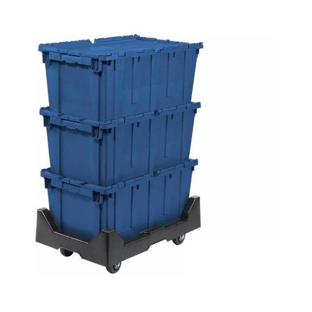257814BLP ATTACHED LID SHIPPING CONTAINER