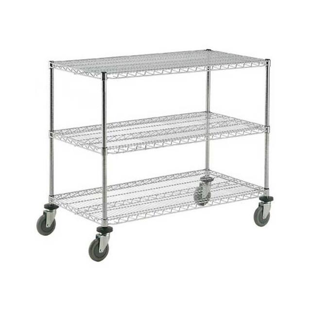 188687 ADJUSTABLE WIRE SHELF CART