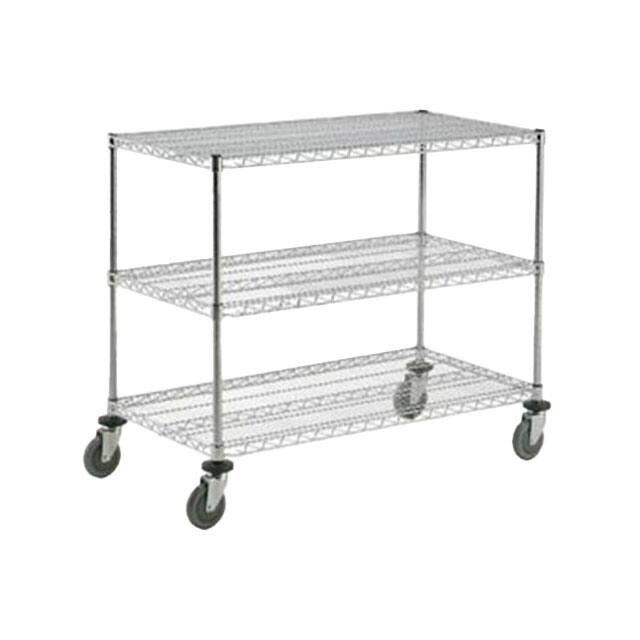 188691 ADJUSTABLE WIRE SHELF CART