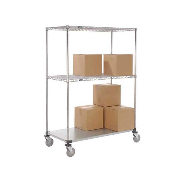 558812A OPEN SIDED WIRE EXCHANGE TRUCK,