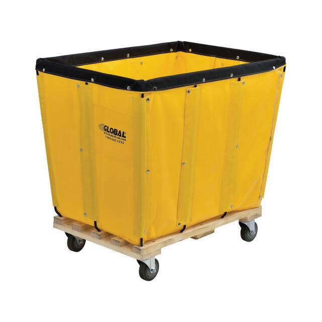 800356YL 12 BUSHEL, VINYL BASKET BULK TRU