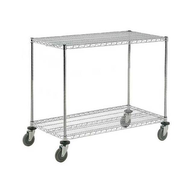 188682 ADJUSTABLE WIRE SHELF CART