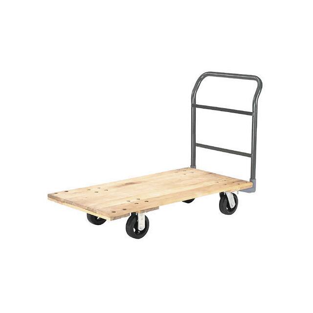 952518 PLATFORM TRUCK W/HARDWOOD DECK,
