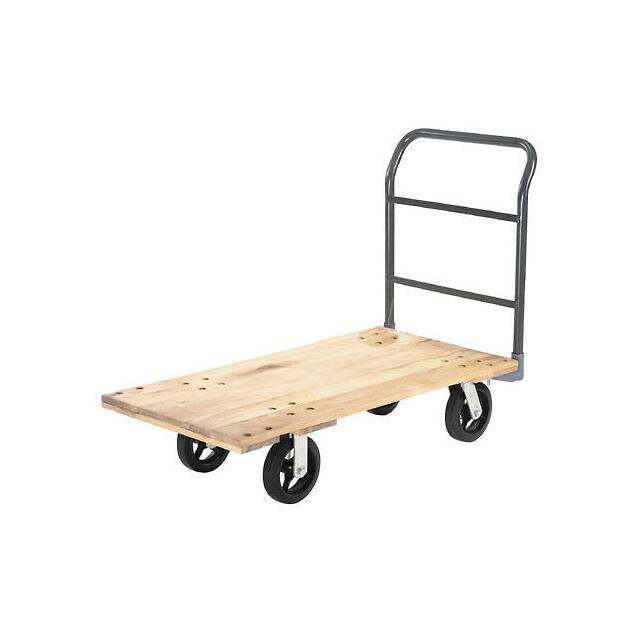 952501 PLATFORM TRUCK W/HARDWOOD DECK,