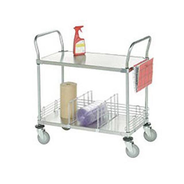 489063 GALVANIZED STEEL UTILITY CART, 2