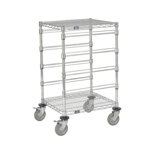 269562 4 LEVEL WIRE CART, 21"L X 24"W X