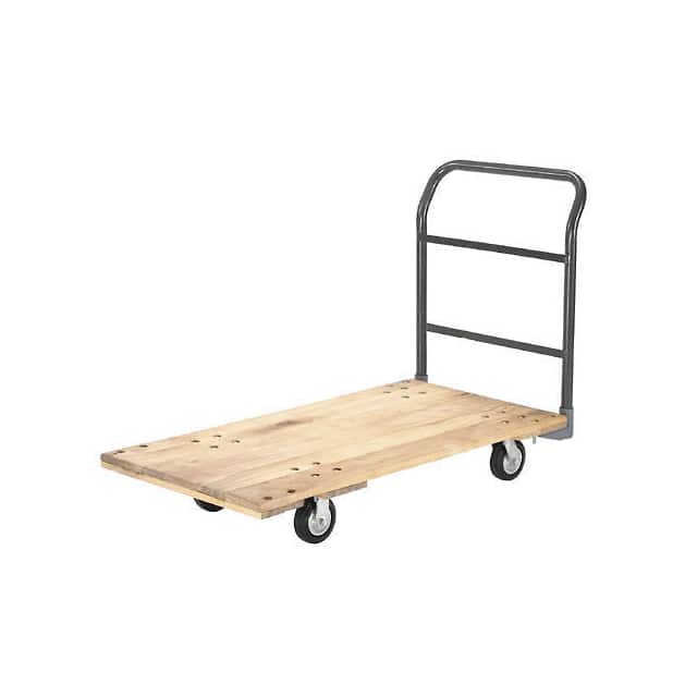 952503 PLATFORM TRUCK W/HARDWOOD DECK,