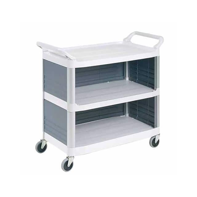 252698 4093 PLASTIC UTILITY CART W/3 SH