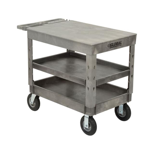 800331 PLASTIC 3 FLAT SHELF SERVICE & U