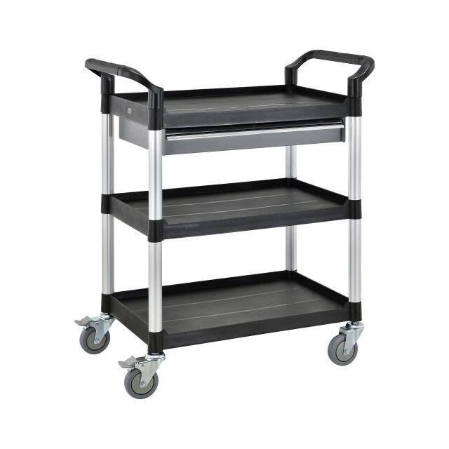 PUC-131 3 SHELF UTILITY TOOL TROLLEY W/O