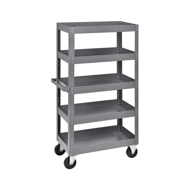 988833 MULTI-LEVEL STEEL SHELF TRUCK, 5
