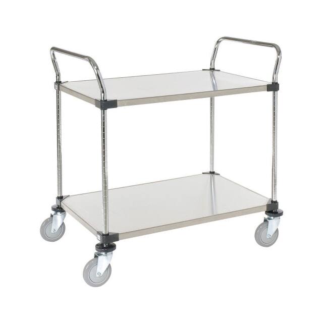 184286 STAINLESS STEEL UTILITY CART, 2