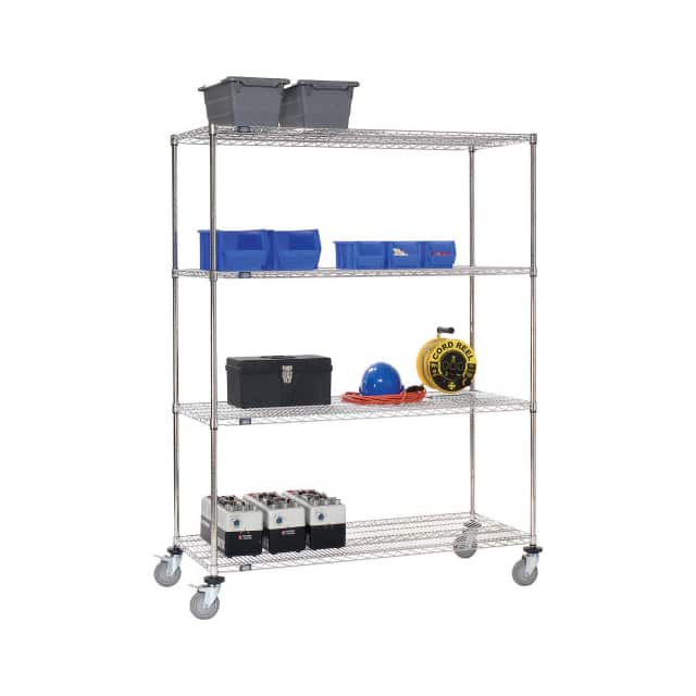 189448AB STAINLESS STEEL WIRE SHELF TRUCK