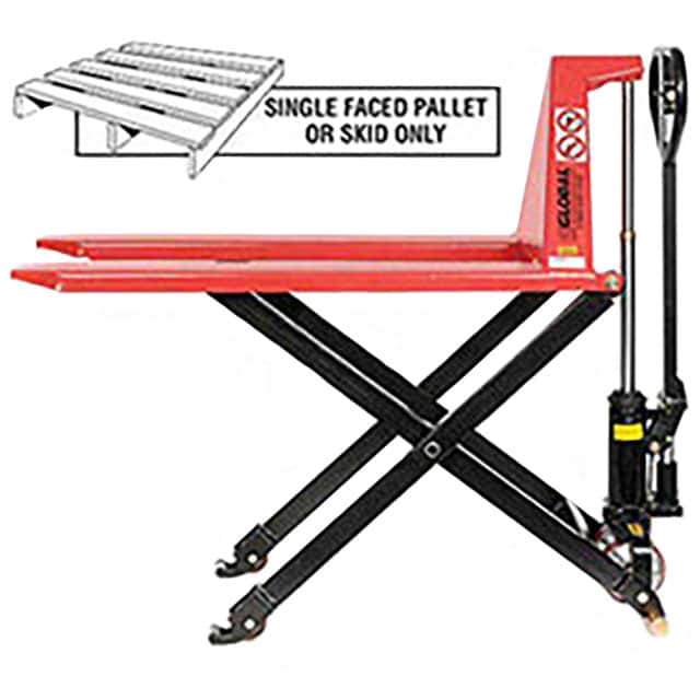JL6810 MANUAL HIGH LIFT SKID JACK TRUCK