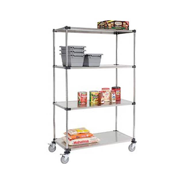 585115B STAINLESS STEEL SHELF TRUCK, 48X